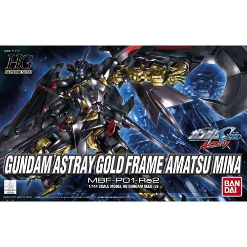 Mobile Suit Gundam Seed Gundam Astray Gold Frame Amatsumina High Grade 1:144 Scale Model Kit