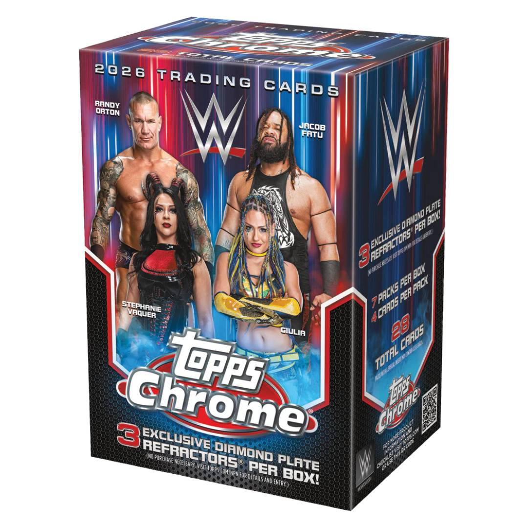 2026 Topps Chrome WWE Wrestling Blaster Box