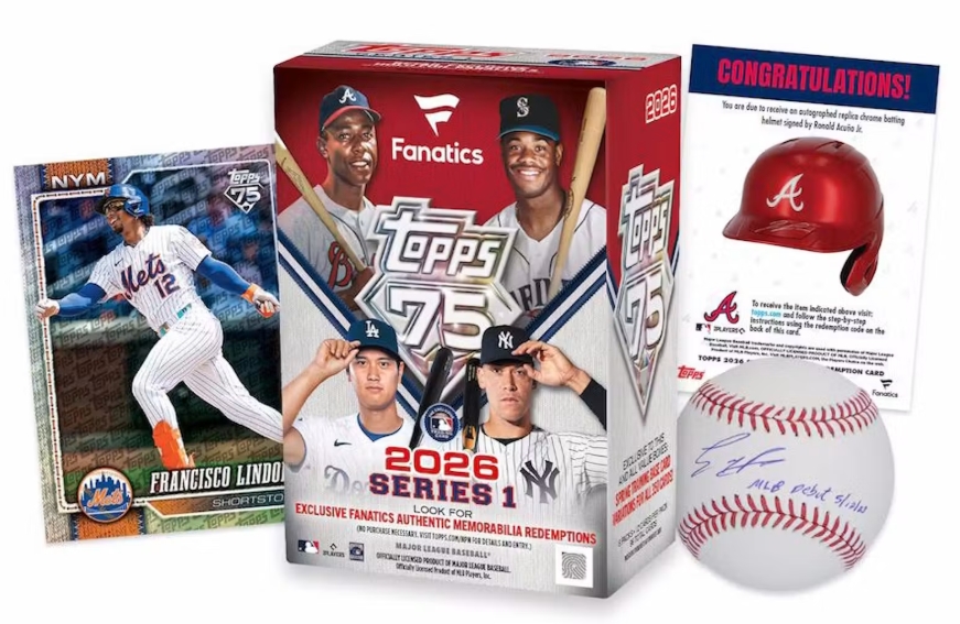 2026 Topps Series 1 Baseball Fanatics Blaster Box