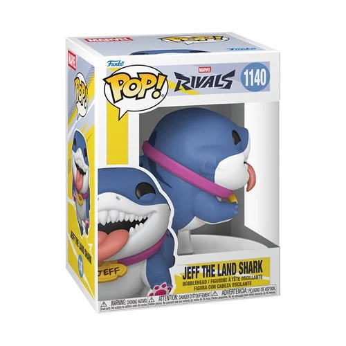 Marvel Rivals Jeff the Land Shark Funko Pop! Vinyl Figure #1140