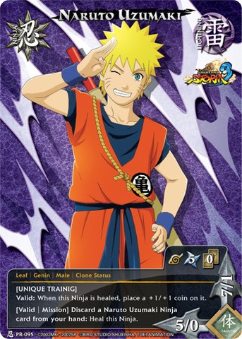 Naruto Uzumaki - PR-095 - Promo - 1st Edition - FOIL EURO Edition